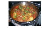 Fricase de Pavo (Turkey Fricassee)